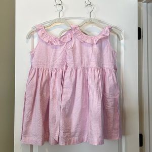 Classic Prep Seersucker Dress, Size 8, Pair or Individual
